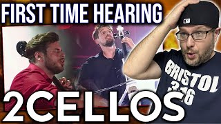 FIRST TIME HEARING 2CELLOS quotTHUNDERSTRUCKquot LIVE REACTION [upl. by Emmet]