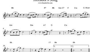 play Clarinet Toreadors Song [upl. by Datnow]