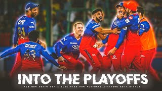 Into The Playoffs  Rcb Won Edit Status IPL 2024 [upl. by Devine]