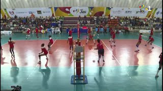 Jeux des Îles Volley Dames  Madagascar  Maurice [upl. by Aisatan]