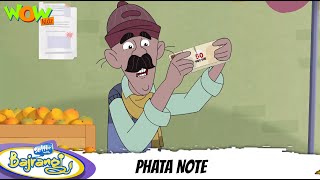 Selfie With Bajrangi  Phata Note  Compilation 04 Hindi Cartoon For Kids  Wow Kidz [upl. by Anelec]