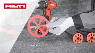 ANLEITUNG für den Hilti WDVS Schraubdübel HTRP [upl. by Brittney]