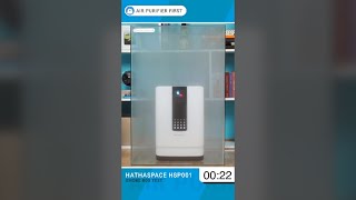 Hathaspace HSP001 Air Purifier  Smoke Test [upl. by Irrep838]