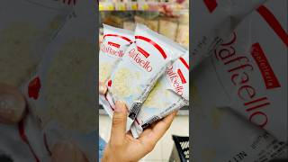 Raffaello Ice Cream Unboxing and Eating  ASMR shorts The Food Nomad [upl. by Proffitt]