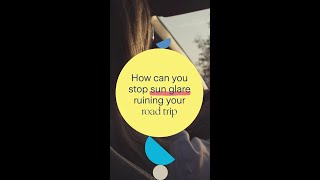 Tips for reducing glare when driving in the sun [upl. by Hi]