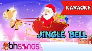 Jingle Bell Karaoke  Merry Christmas  Nursery Rhymes TV  4K Music Video [upl. by Pernas326]