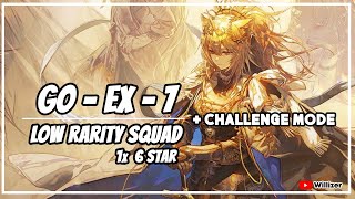 Arknights GOEX7 Low Rarity Squad [upl. by Yahsat]