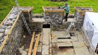 Casting a New Foundation  Restoring a 100 Year Old Barn [upl. by Ddart]