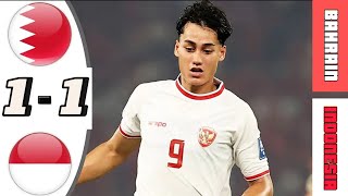 HALFTIME HIGHLIGHTS BAHRAIN VS INDONESIA I AFC ASIAN QUALIFIERS ™ ROAD TO 26 [upl. by Card]