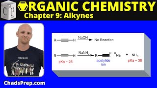 92 Acidity of Alkynes [upl. by Kobi590]