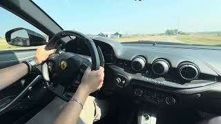 Ferrari F12 Berlinetta Driving Video [upl. by Vtehsta]