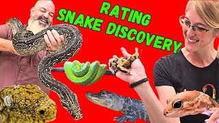 Rating EVERYTHING at Snake Discovery [upl. by Eeldivad]