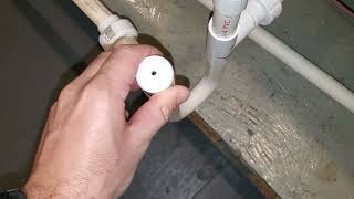 03222022 Condensate Drain Installation [upl. by Nisa2]