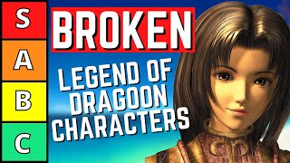 ULTIMATE Legend of Dragoon Character Tier List [upl. by Assinna229]