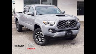 2021 Toyota Tacoma TRD Sport Double Cab Cement [upl. by Vaughn]