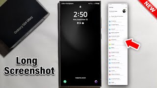 How to Screenshot amp Long Screenshot Samsung Galaxy S24 S24 S24 Ultra [upl. by Googins664]