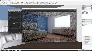 Manchas en muros interiores en VRay para SketchUp [upl. by Ramey825]