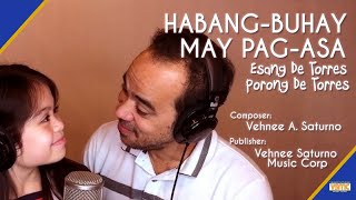 Esang De Torres Ft Porong De Torres  Habangbuhay May Pagasa Official Lyric Video [upl. by Akeim]