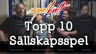 Topp 10 Sällskapsspel 2016 [upl. by Grier]