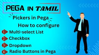 Pickers Part2 in Pega  Multiselect List Checkbox Dropdown Radio button pickers in Pega [upl. by Gathard919]