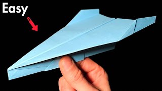 HOW to make a good paper airplane that flies far  origami plane EDGAR [upl. by Eziechiele206]