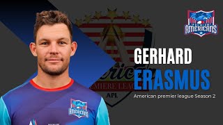 Gerhard Erasmus explosive inning  American vs Afghans  American Premier League Season 2 [upl. by Mellie]