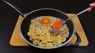 Haferflocken Äpfel und Bananen Wow wie leckerWarum haben wir das nicht früher gemacht Lecker [upl. by Yelmene421]