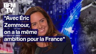 quotAvec Éric Zemmour on a la même ambition pour la Francequot linterview de Sarah Knafo en intégralité [upl. by Leasim]