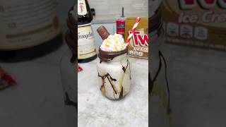 Twix Ice Cream Milkshake cocktail drink milkshake icecream [upl. by Jevon]