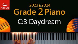 ABRSM 2023 amp 2024  Grade 2 Piano exam  C3 Daydream  Kristina Arakelyan [upl. by Nylkaj]