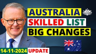 Australia Skilled Occupation List 5 Changes in 2025  Australia Visa Update [upl. by Rozelle]