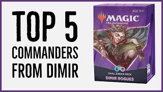 Top 5 Dimir MTG Commanders Do You Agree With Our List [upl. by Ary]