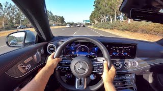 2021 MercedesAMG E53 4Matic Coupe POV Test Drive 3D AudioASMR [upl. by Sylram]