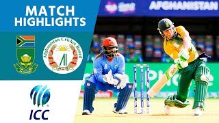 South Africa Hit 209  Afghanistan vs South Africa  ICC Mens WT20 2016  Highlights [upl. by Janifer753]