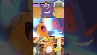 Gengar vs raichu Pokemon battle Hd pokemon cartoon [upl. by Bell396]