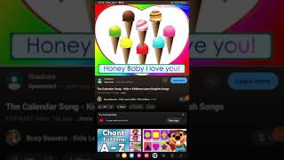 the calendar song kids  children learn English songs reversed [upl. by Noval]