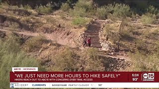 Hikers reach out to ABC15 with concerns over trail access [upl. by Mihar]