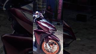 Vario warna Moonlight red vario150 vario150lednew [upl. by Anilasor]