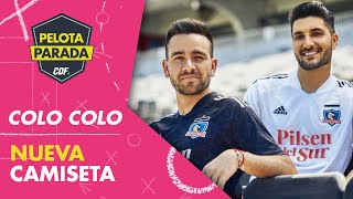 COLO COLO oficializó su nueva camiseta  Pelota Parada [upl. by Annaiek]