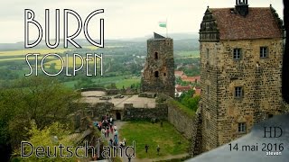 Burg Stolpen Deutschland  Prison Gräfin Cosel  Touristenattraktion [upl. by Korns]