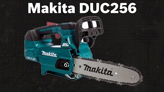 AkkuKettensäge Makita DUC256 DUC256Z DUC256CZ DUC256PT2  TEST  Deutsch [upl. by Ardnuasac624]