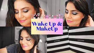 Soft Blue Eye makeup look tutorial Product bought From Sephora sephora eyemakeup morphe nars [upl. by Yuri]