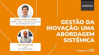 Gestão da Inovação Uma abordagem sistêmica [upl. by Artsa]