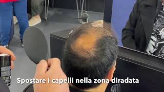 Come Si Applicano le Fibre di Cheratina Toppik I Segreti dei Professionisti al Cosmoprof 2023 [upl. by Lehteb]