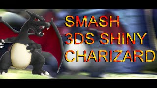 Sm4sh 3DS Shiny Charizard Texture Hack [upl. by Rratsal211]