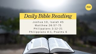 Day 162 Daily Bible Reading [upl. by Ainaznat]