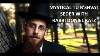 Rabbi Doniel Katz at Yibonehs Mystical Tu BShvat Seder music by the Nuriel Band [upl. by Diba405]