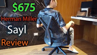 Herman Miller Sayl Review  A Good 675 Chair [upl. by Aicnilav]