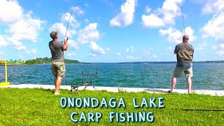 Carp Fishing Onondaga Lake [upl. by Huston]