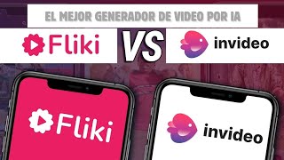 Fliki AI VS Invideo AI  2024 [upl. by Tahmosh735]